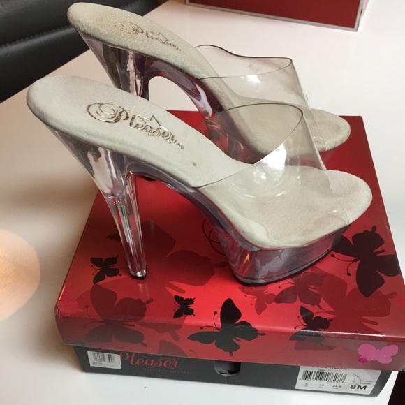 Pleaser Clear platform heels - Picture 3 of 4